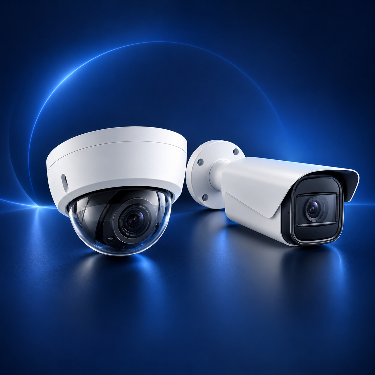 Vidéosurveillance – caméras dôme et tube