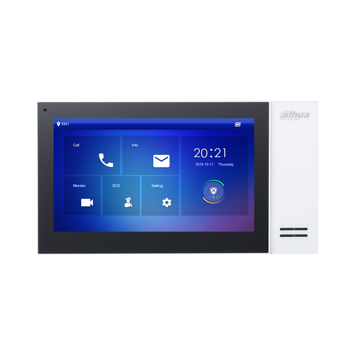 Moniteur tactile Blanc IP RJ45 7 pouces – VTH2421FW-P