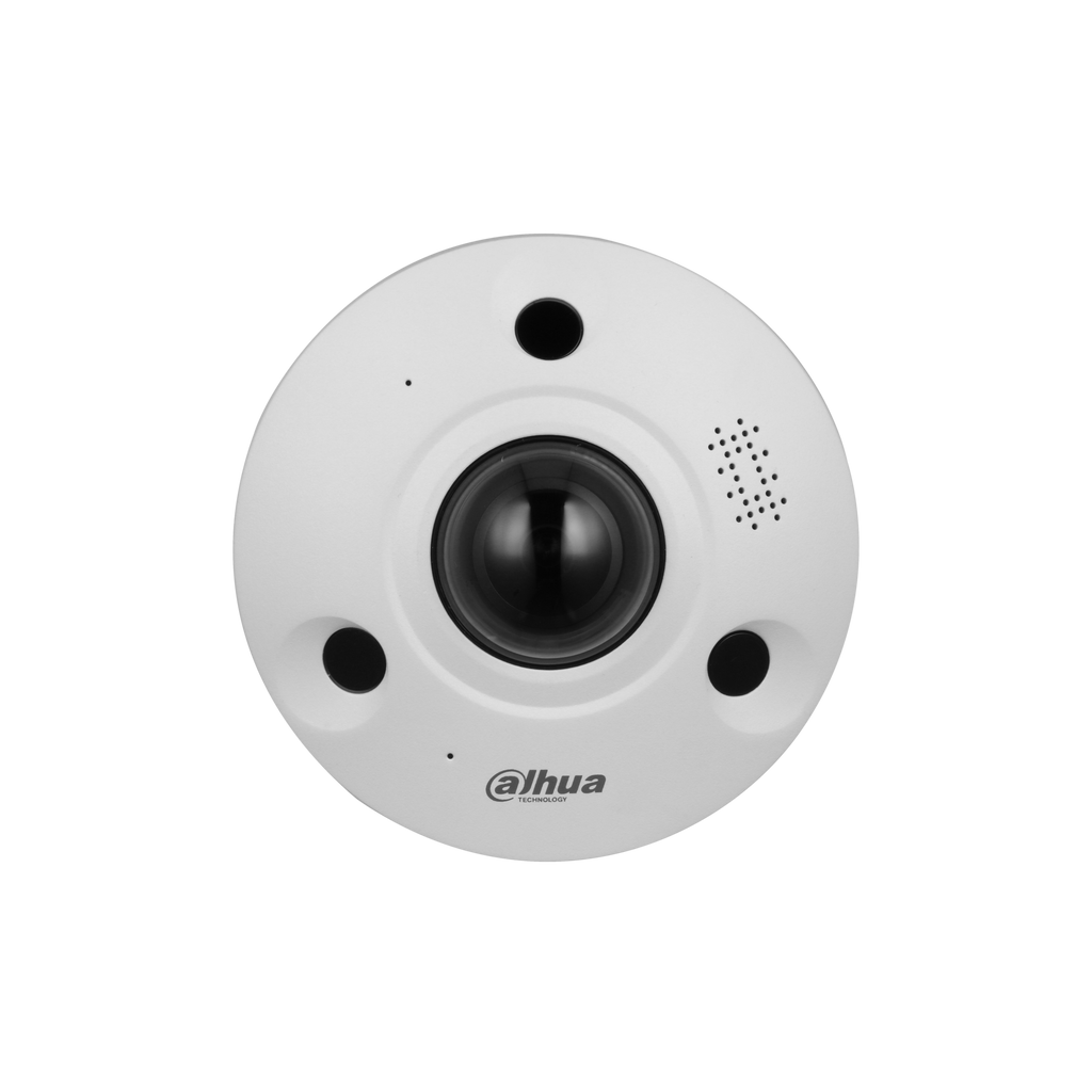 Caméra dôme IP 12 MP Fish eye - 360 ° IA WizMind objectif 1.85 mm – IPC-EBW81242P-AS-S2