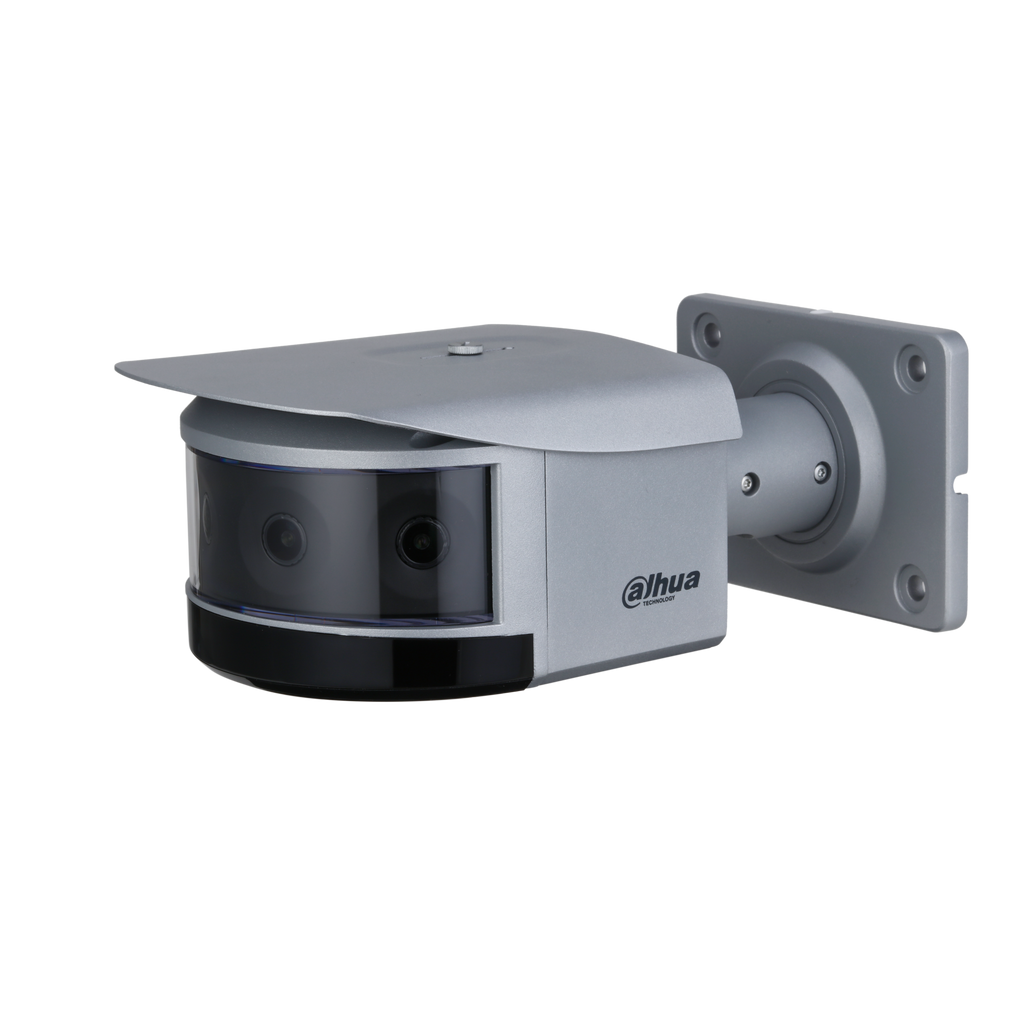 Caméra multicapteur IP 4 x 8 MP Panoramique 180 ° IA WizMind objectif 2.8 mm – IPC-PFW83242P-A180-DC12AC24V-S2