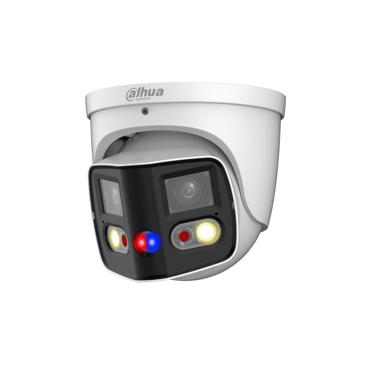 Caméra multicapteur IP 8 MP Starlight objectif 2.8 mm IR 20 m – IPC-PDW3849P-A180-E2-AS-PV-0280B-B