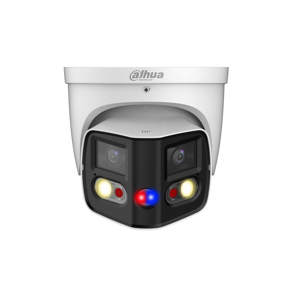 Caméra multicapteur IP 8 MP TIOC 2.0 IA WizSense objectif 2.8 mm – IPC-PDW3849P-A180-E2-AS-PV-0280B