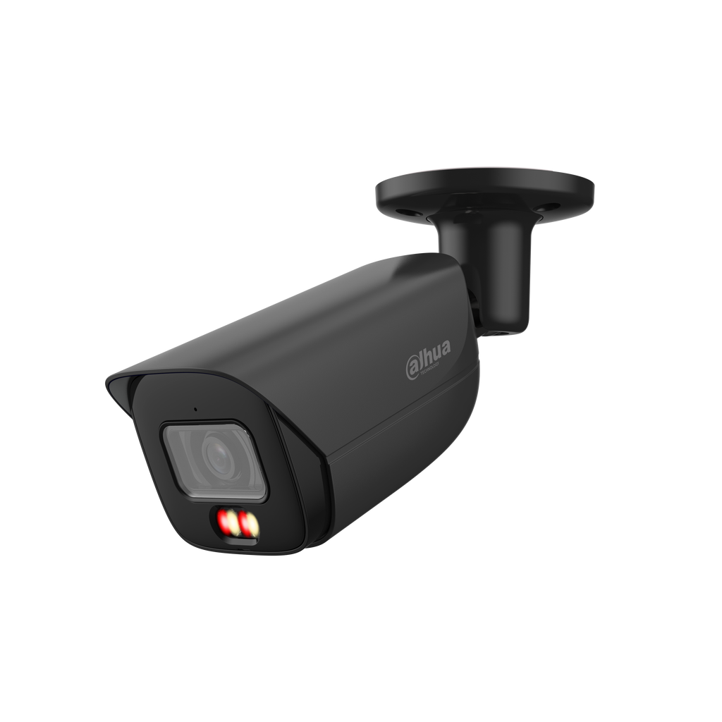 Caméra tube IP 8 MP Smart Dual Light IA WizSense objectif 2.8 mm – IPC-HFW3849EP-AS-IL-0280B-Black