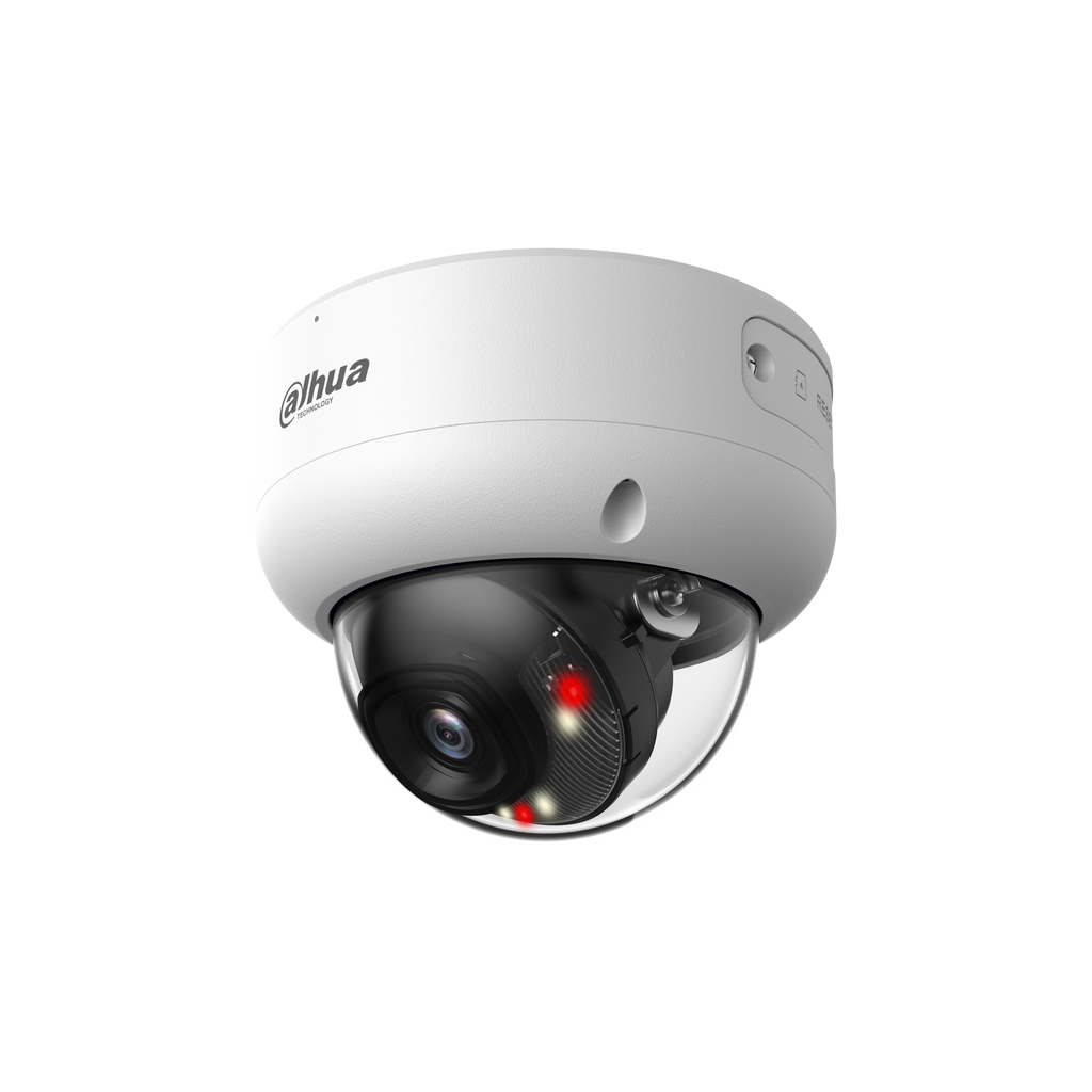 Caméra dôme IP 4 MP Smart Dual Light IA WizSense objectif 2.8 mm – IPC-HDBW3449EP-S-IL-0280B