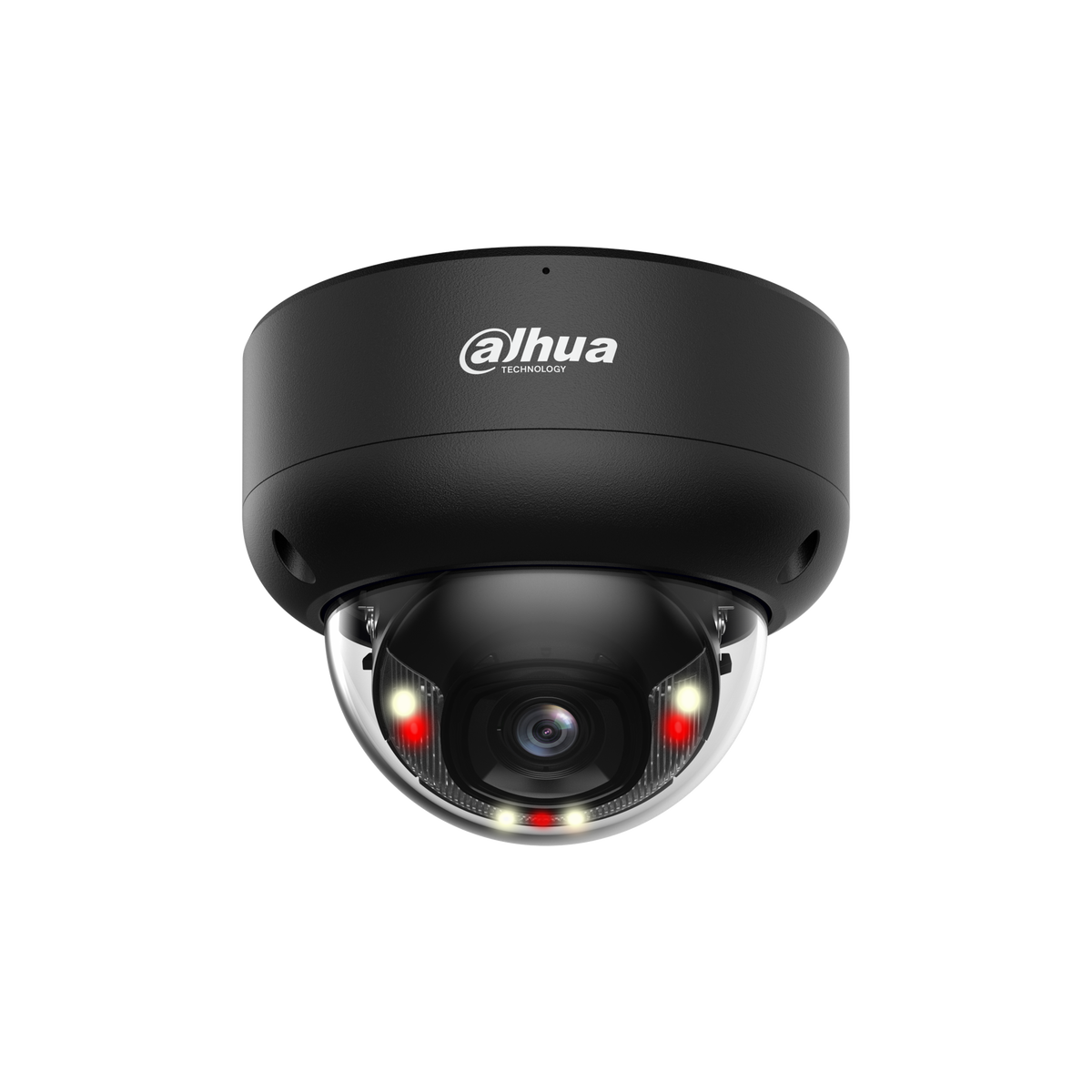 Caméra dôme IP 4 MP Smart Dual Light IA WizSense objectif 2.8 mm – IPC-HDBW3449EP-S-IL-0280B-Black