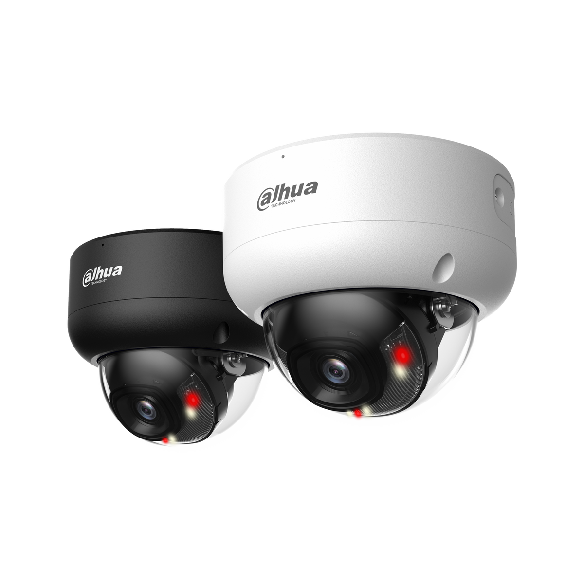 Caméra dôme IP 4 MP Smart Dual Light IA WizSense objectif 2.8 mm – IPC-HDBW3449EP-S-IL-0280B-Black