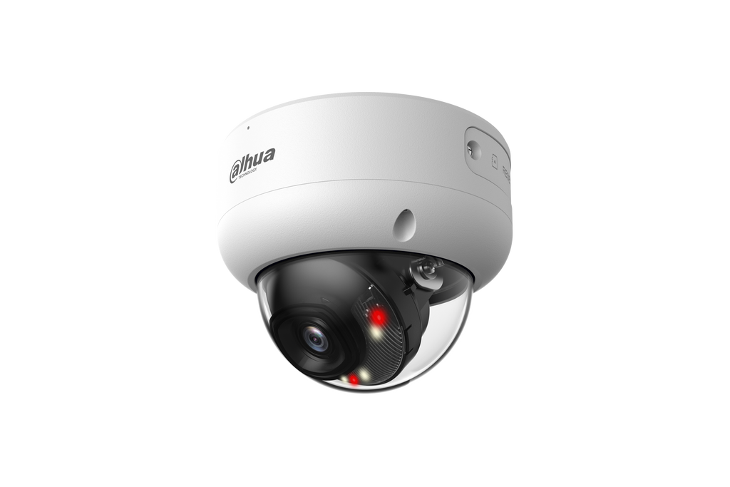 Caméra dôme IP 8 MP Smart Dual Light IA WizSense objectif 2.8 mm – IPC-HDBW3849EP-S-IL-0280B