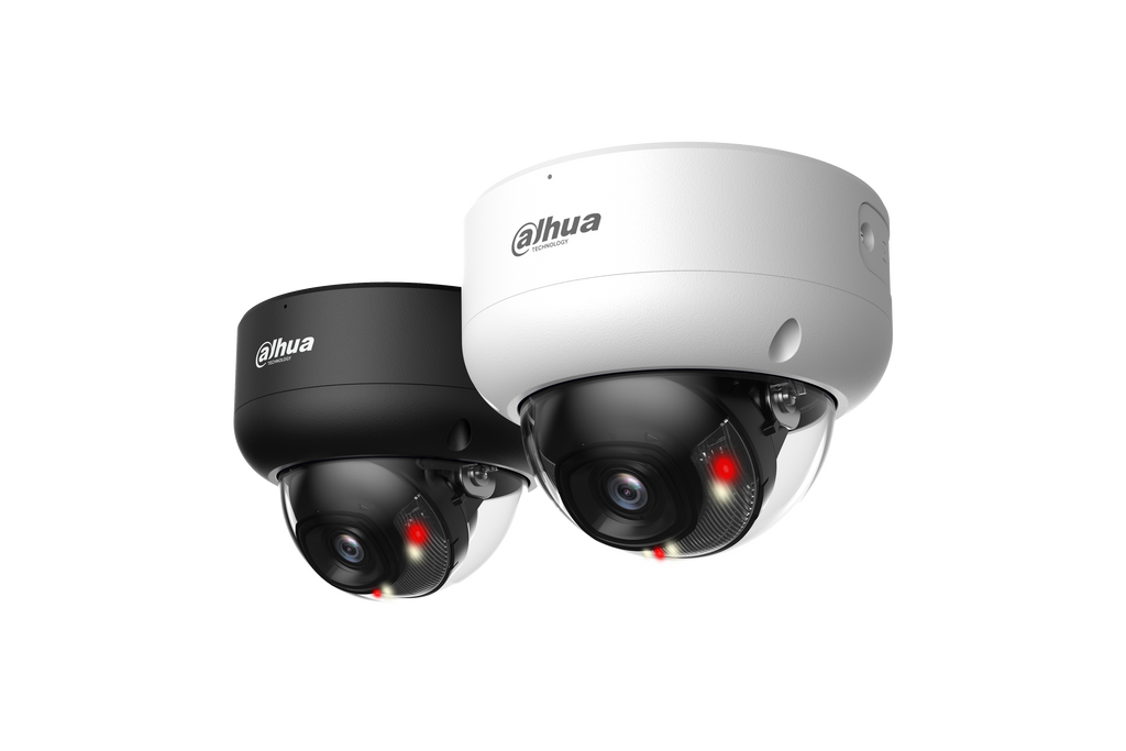 Caméra dôme IP 8 MP Smart Dual Light IA WizSense objectif 2.8 mm – IPC-HDBW3849EP-S-IL-0280B-Black