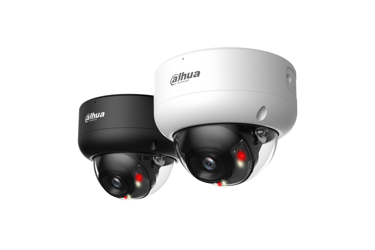 Caméra dôme IP 8 MP Smart Dual Light IA WizSense objectif 2.8 mm – IPC-HDBW3849EP-S-IL-0280B-Black