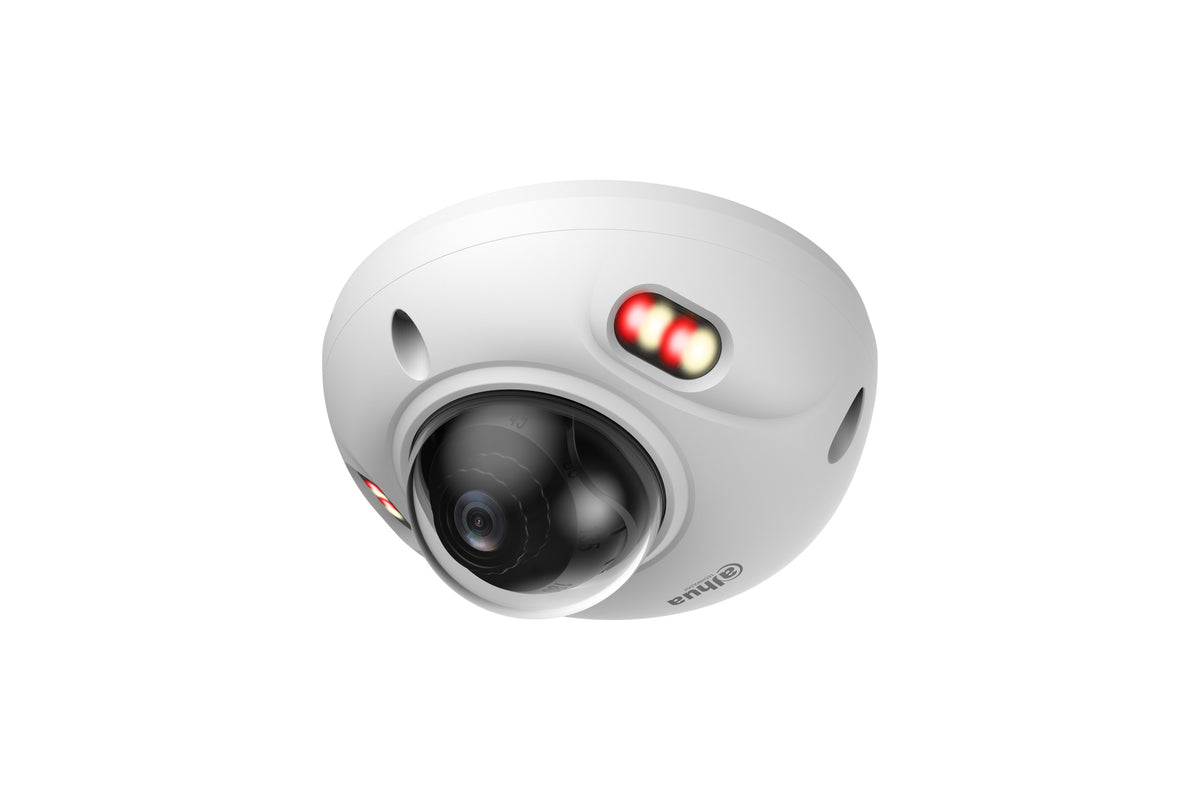 Caméra dôme IP 8 MP Smart Dual Light IA WizSense objectif 2.1 mm – IPC-HDBW3849FP-AS-IL-0210B
