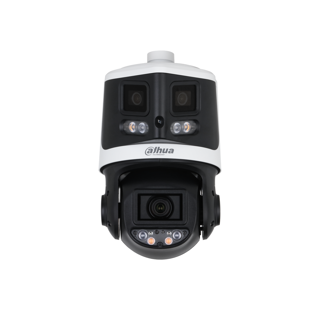 Caméra PTZ motorisée IP 4 MP, 8 MP Smart Dual Light IA périmétrique objectif 2.8 mm – SDT3E410-8P-MB-A-PV1-0280
