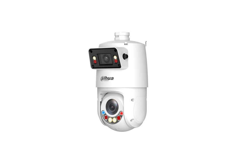 Caméra PTZ motorisée IP 2 x 4 MP X-Spans IA périmétrique objectif 2.8 mm – SDT4E425-4F-GB-A-PV1-0280-S2