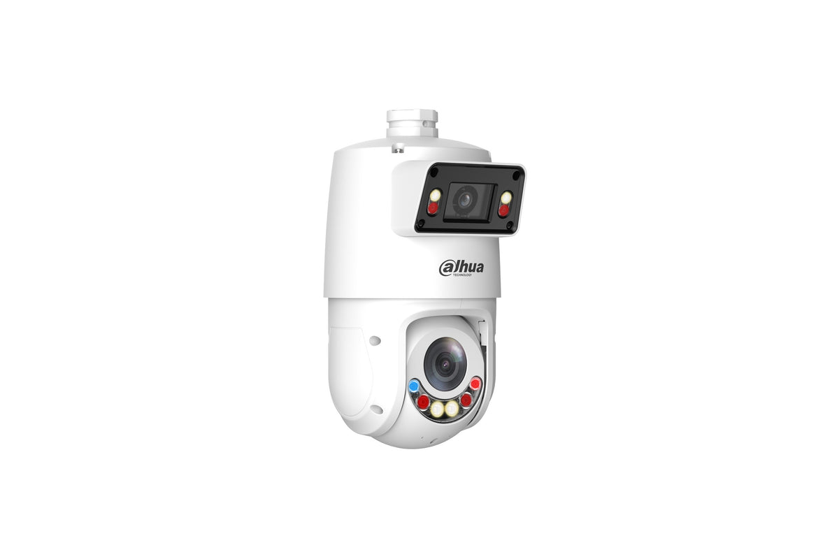 Caméra PTZ motorisée IP 2 x 4 MP X-Spans IA périmétrique objectif 2.8 mm – SDT4E425-4F-GB-A-PV1-0280-S2