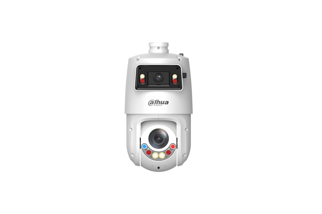 Caméra PTZ motorisée IP 2 x 4 MP X-Spans IA périmétrique objectif 2.8 mm – SDT4E425-4F-GB-A-PV1-0280-S2