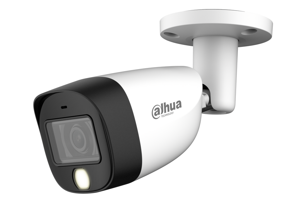 Caméra tube HDCVI 8 MP DualLight objectif 2.8 mm IR 20 m – HAC-HFW1801CMP-IL-A-0280B-S2