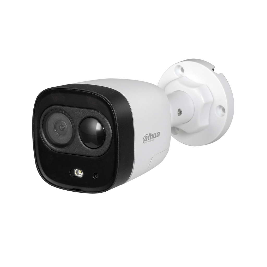 Caméra tube HDCVI 2 MP Active Deterrence objectif 2.8 mm IR 20 m – HAC-ME1200DP