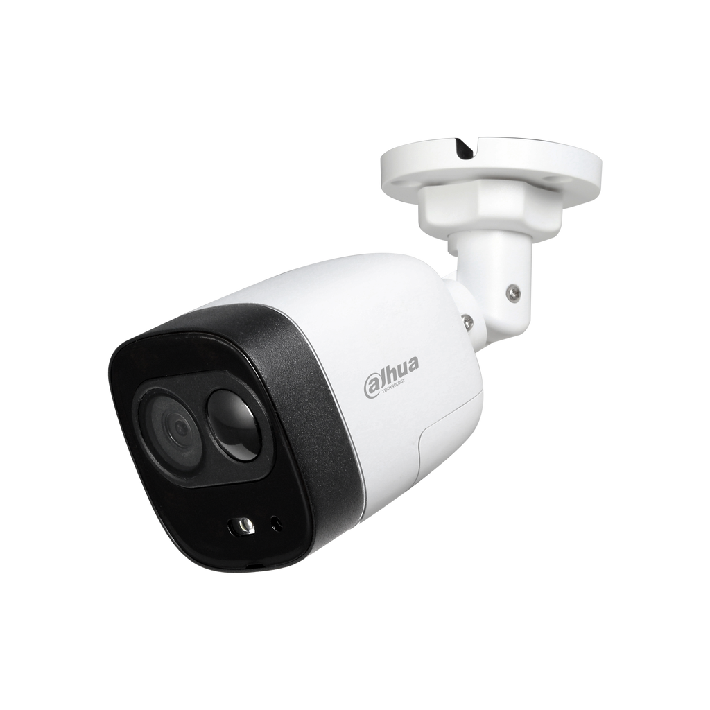 Caméra tube HDCVI 2 MP Active Deterrence objectif 2.8 mm IR 20 m – HAC-ME1200DP