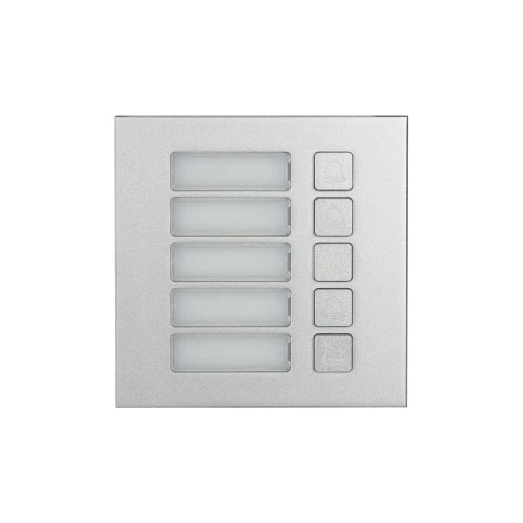 Module 5 boutons d'appel pour DHI-VTO4202F-P – VTO4202F-MB5
