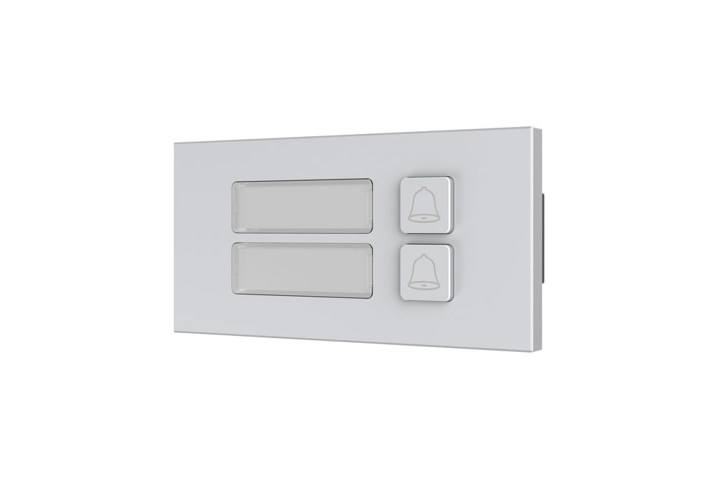 Module de 2 boutons d'appel mécanique pour système d'interphone vidéo modulaire VTO4202F-X – VTO4202F-MB2