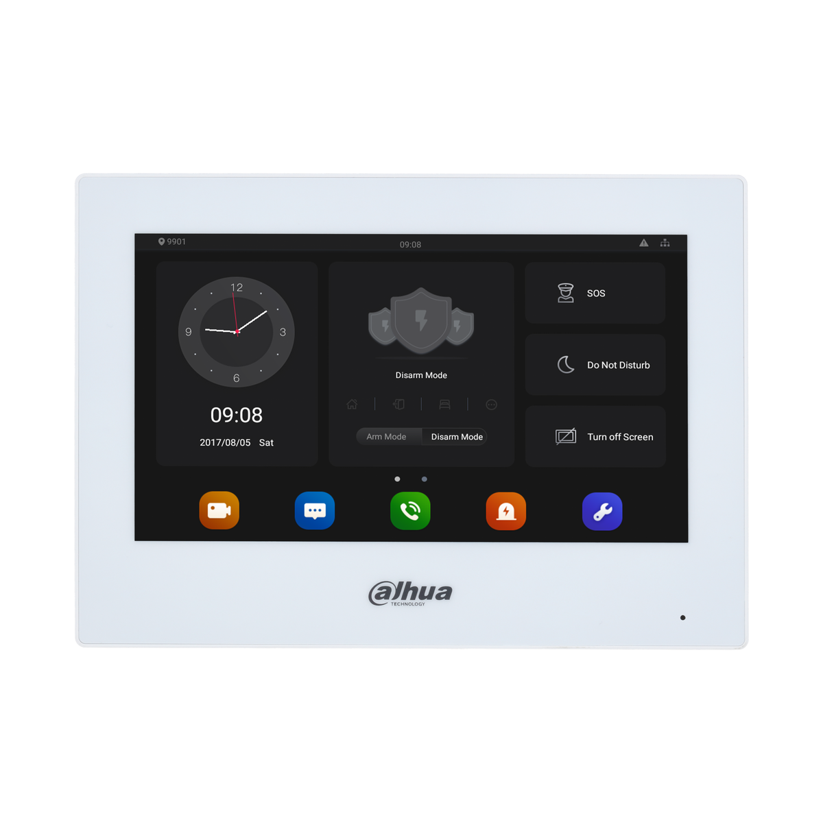 Écran 7" tactile noir – VTH5321GB-W
