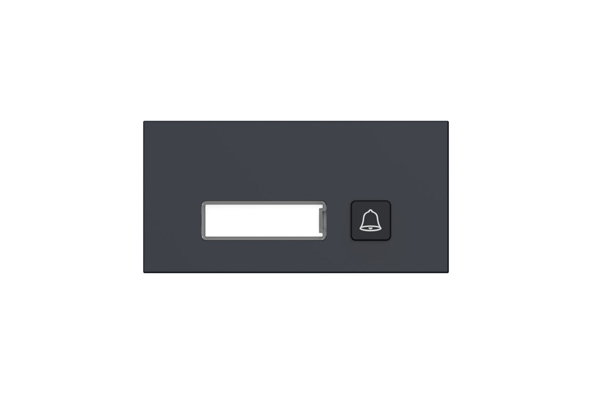 Module bouton d'appel noir – VTO4202FB-MB1