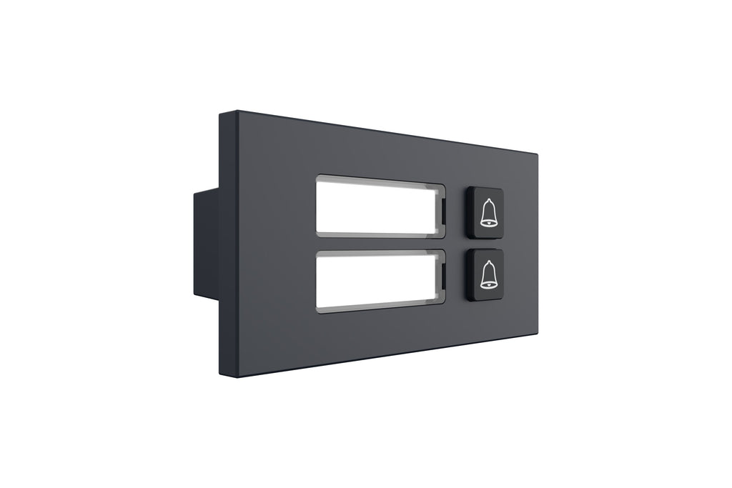 Module bouton pour station d’entrée modulaire noir – VTO4103FB-MB2