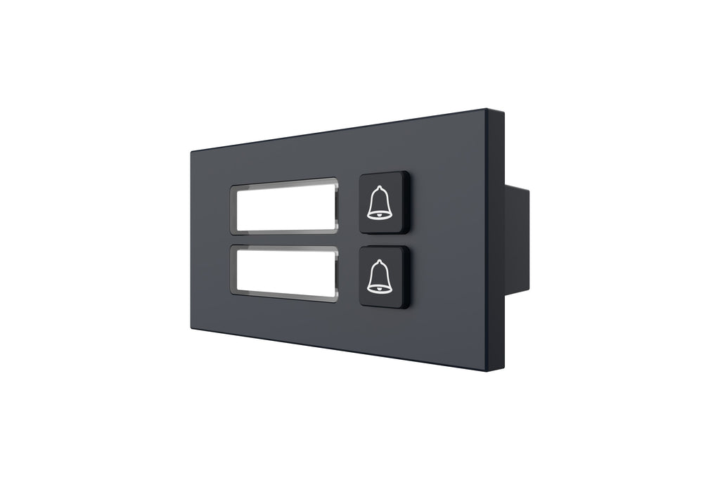Module bouton pour station d’entrée modulaire noir – VTO4103FB-MB2