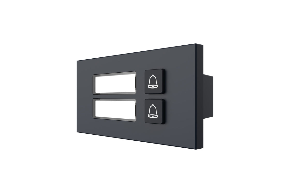 Module bouton pour station d’entrée modulaire noir – VTO4103FB-MB2