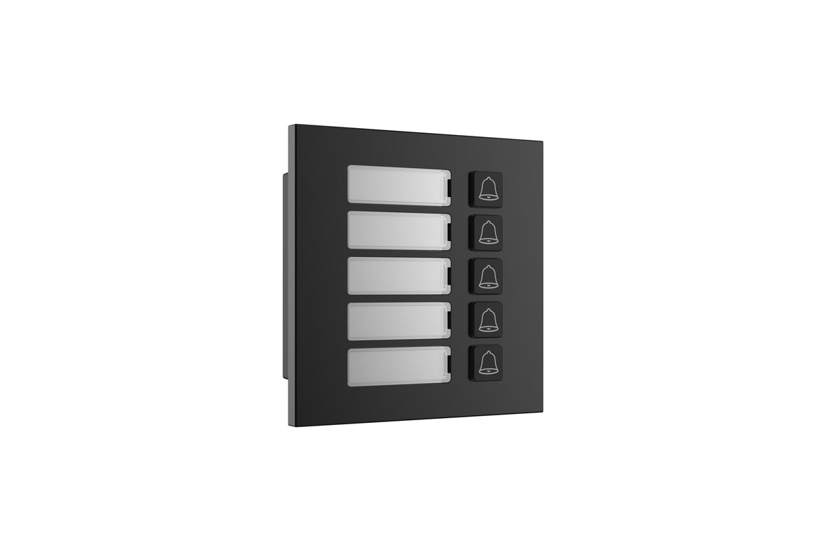 Module bouton pour station d’entrée modulaire noir – VTO4103FB-MB5