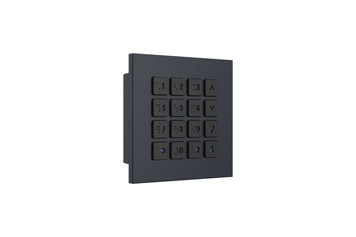 Module clavier pour station d’entrée modulaire noir – VTO4103FB-MK
