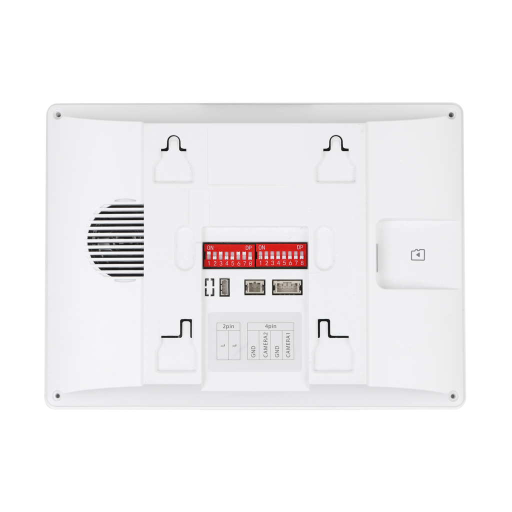 Moniteur d'interphone 2 fils blanc – VTH1023J