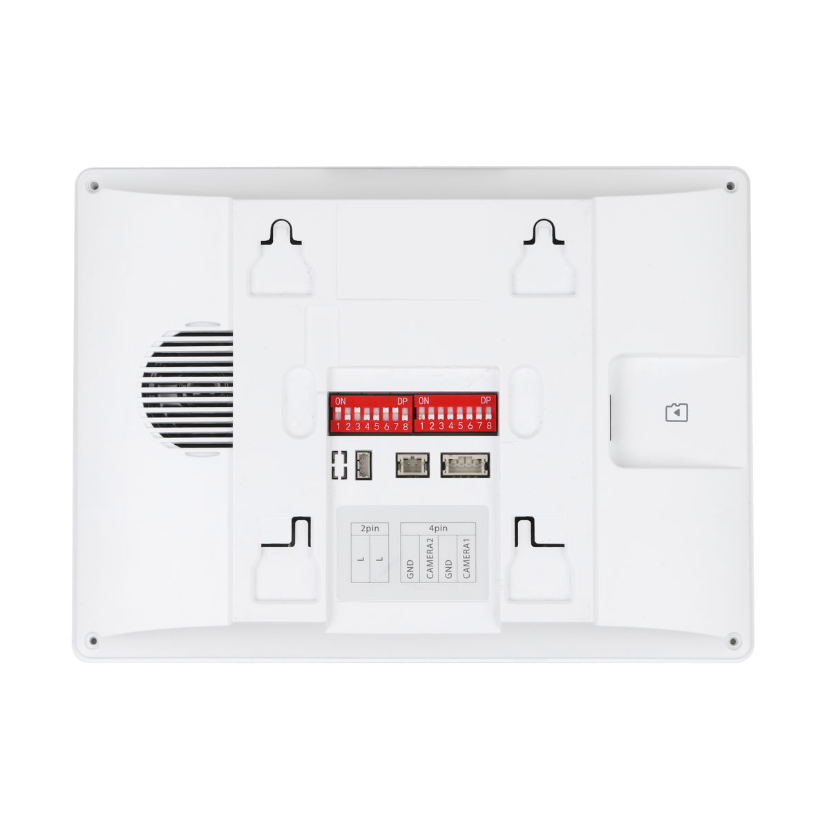 Moniteur d'interphone 2 fils blanc – VTH1023J