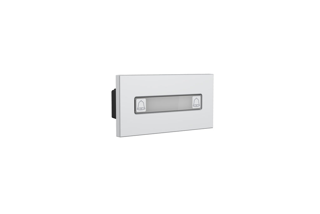Module bouton pour station d’entrée modulaire argent – VTO4202F-MDB2