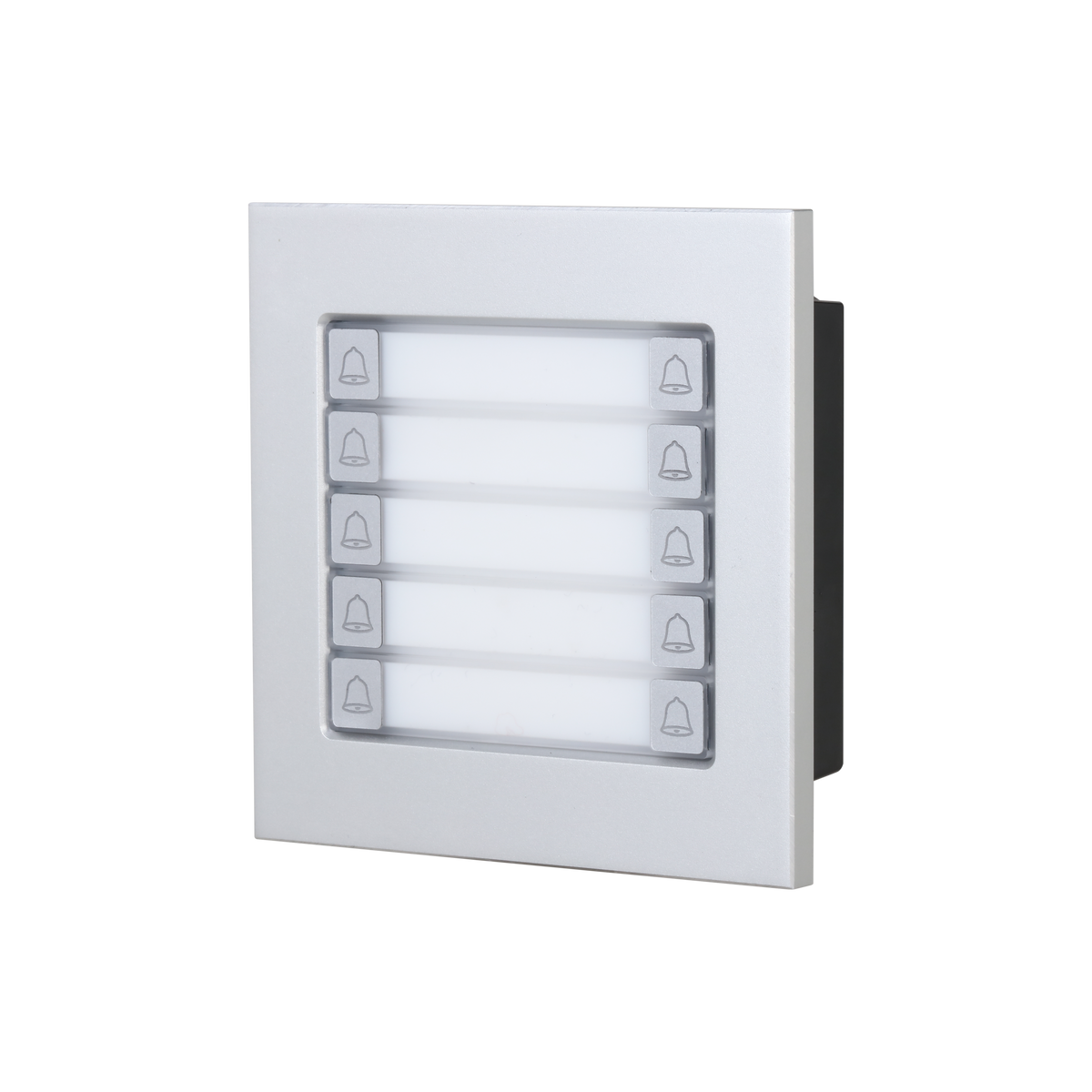 Module bouton pour station d’entrée modulaire argent – VTO4202F-MDB10