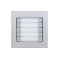 Module bouton pour station d’entrée modulaire argent – VTO4202F-MDB10