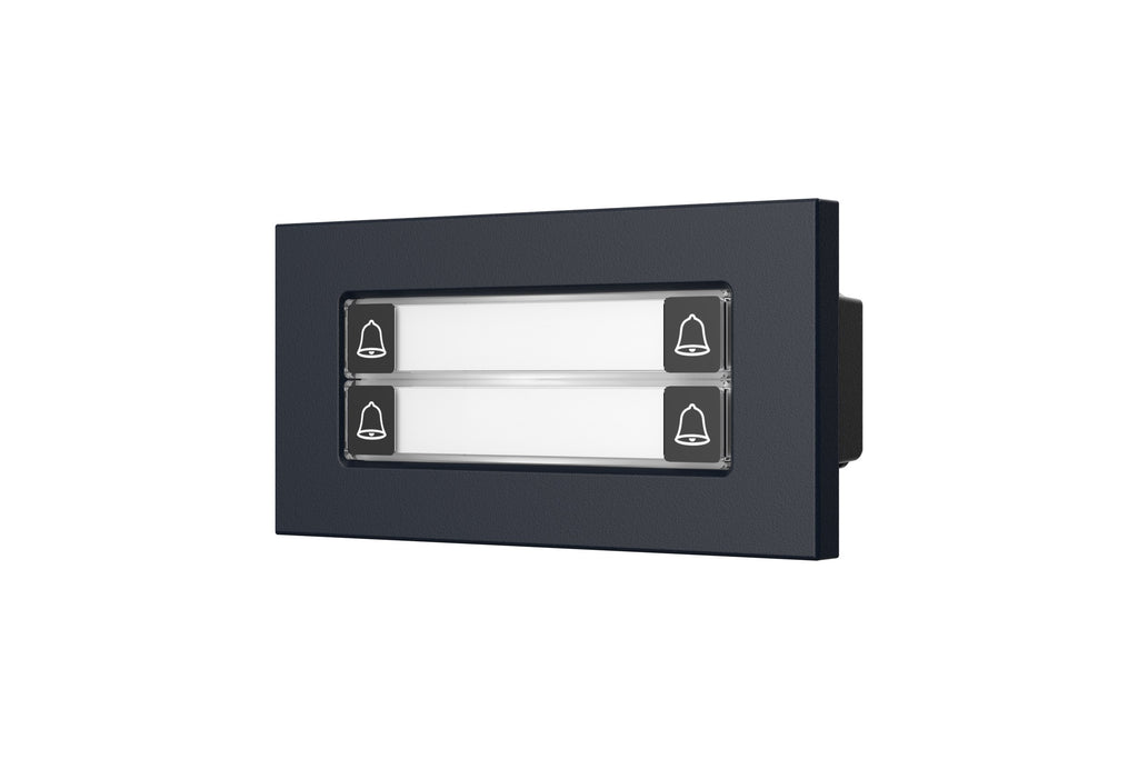 Module bouton pour station d’entrée modulaire noir – VTO4202FB-MDB4