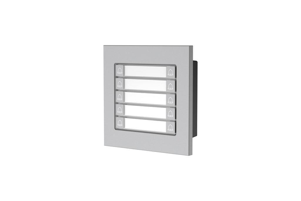 Module bouton pour station d’entrée modulaire argent – VTO4103F-MDB10