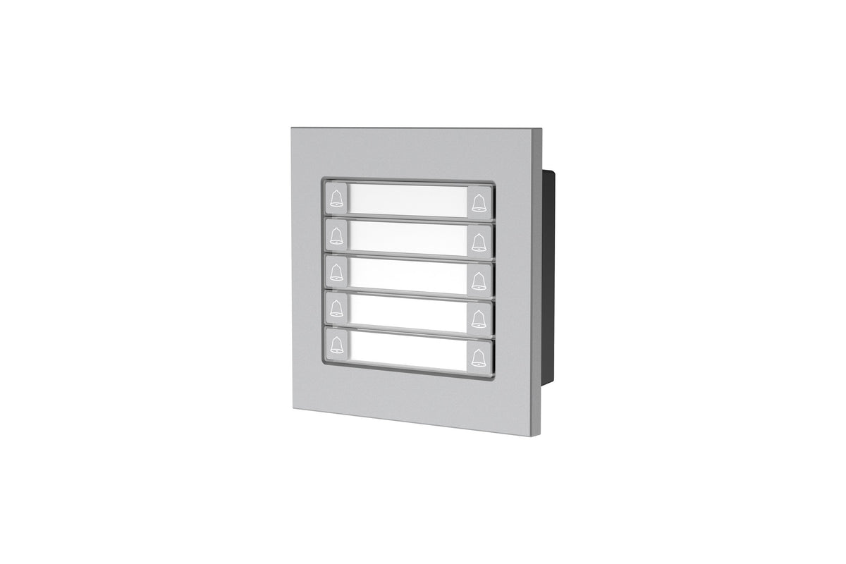 Module bouton pour station d’entrée modulaire argent – VTO4103F-MDB10