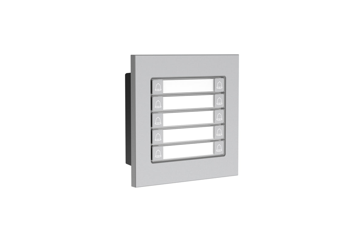 Module bouton pour station d’entrée modulaire argent – VTO4103F-MDB10