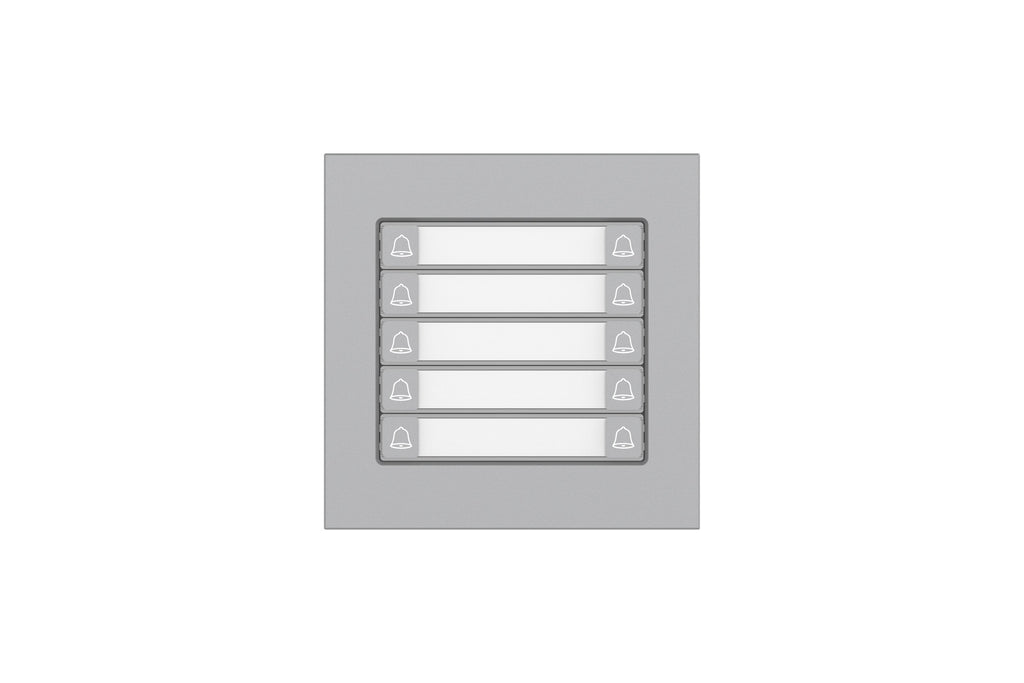 Module bouton pour station d’entrée modulaire argent – VTO4103F-MDB10