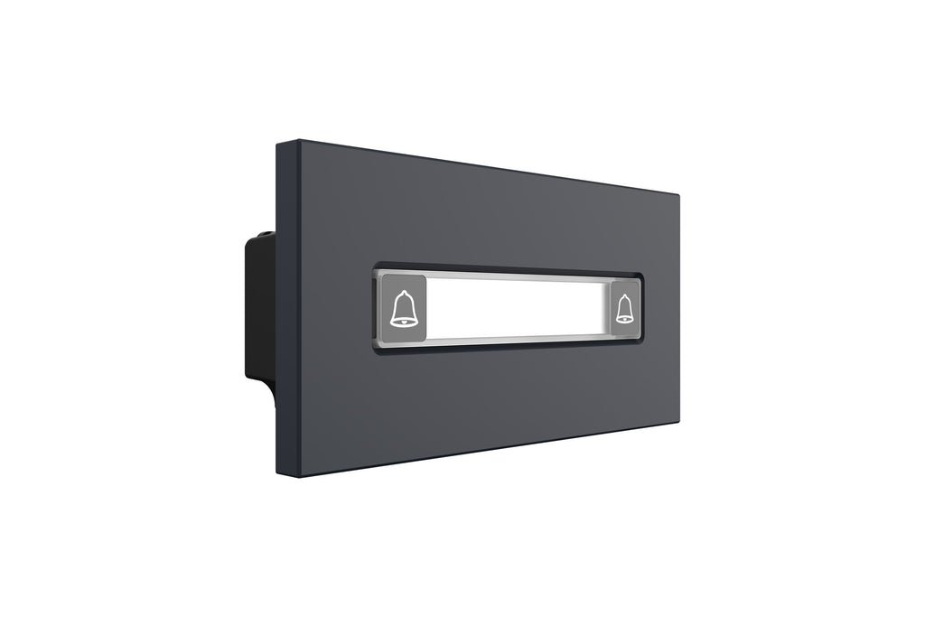Module bouton pour station d’entrée modulaire noir – VTO4103FB-MDB2