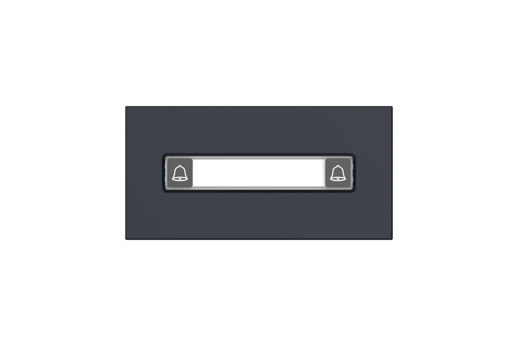 Module bouton pour station d’entrée modulaire noir – VTO4103FB-MDB2