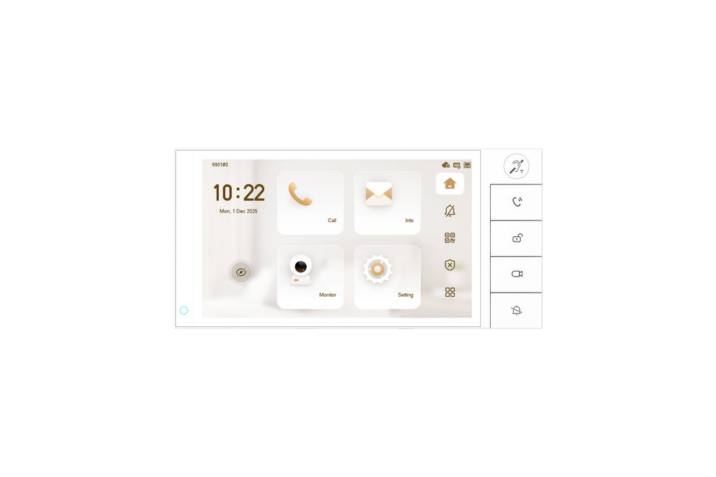 Moniteur intérieur IP blanc – VTH5722BW-IWP