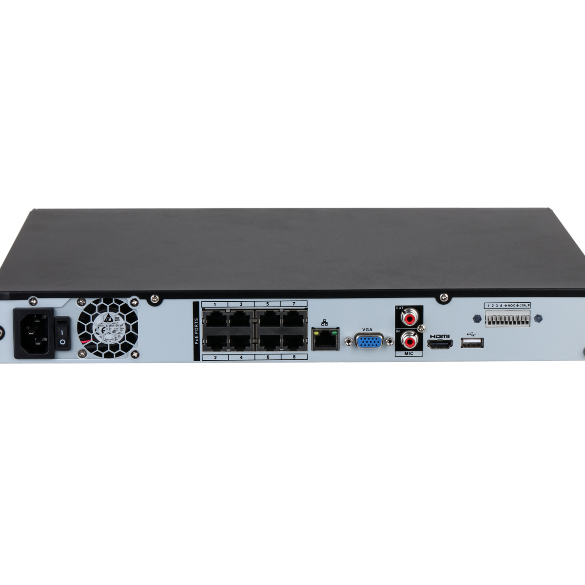 Enregistreur NVR 8 voies 8 ports PoE 12 MP – NVR4208-8P-4KS3