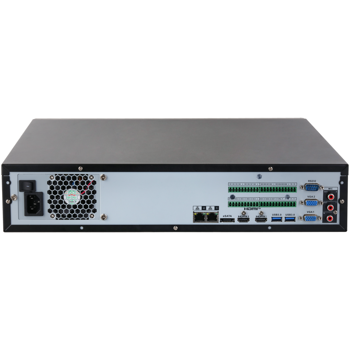 Enregistreur NVR 32 voies 32 MP IA WizMind – NVR5832-XI