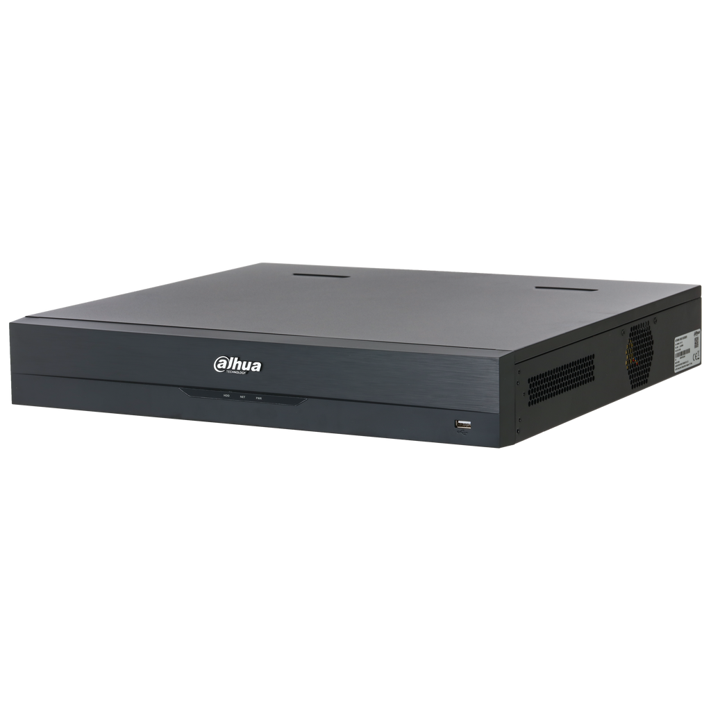Enregistreur NVR 32 voies 32 MP IA WizSense – NVR5432-16HP-EI2