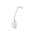 Support de montage blanc sur parapet – PFB303S-V2