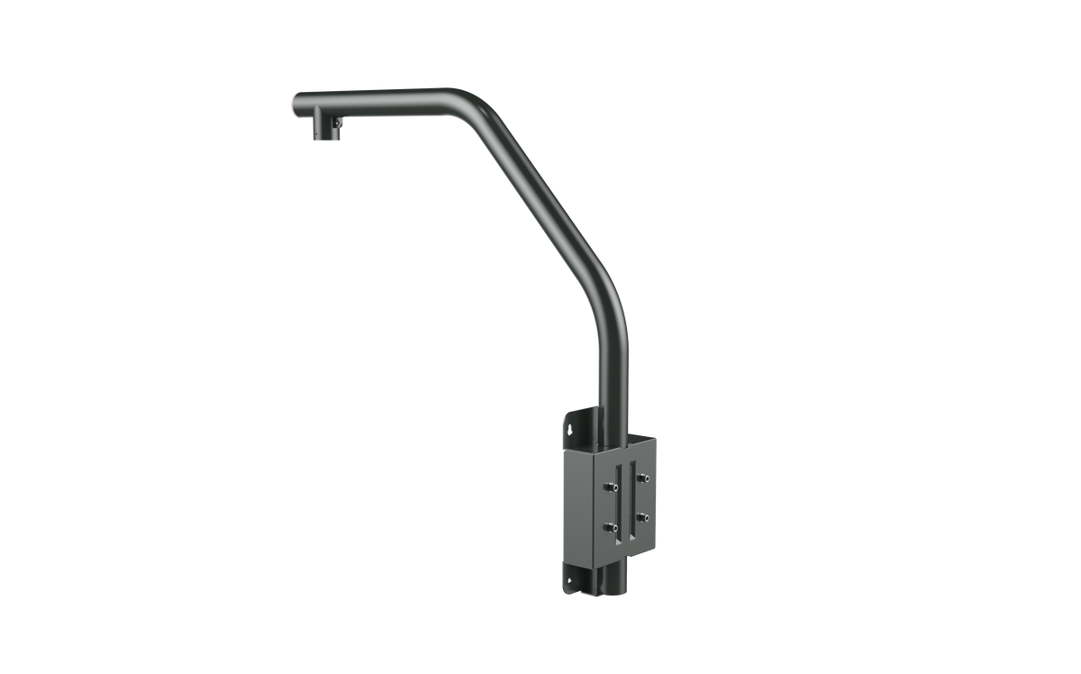 Support de montage parapet noir – PFB303S-B-V2