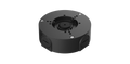 Boîtier de jonction en aluminium noir – PFA130-E-B-V2