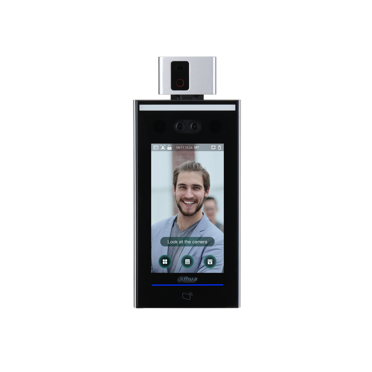 Terminal avec caméra intégrée pour mesure de température et reconnaissance faciale – ASI7213X-T